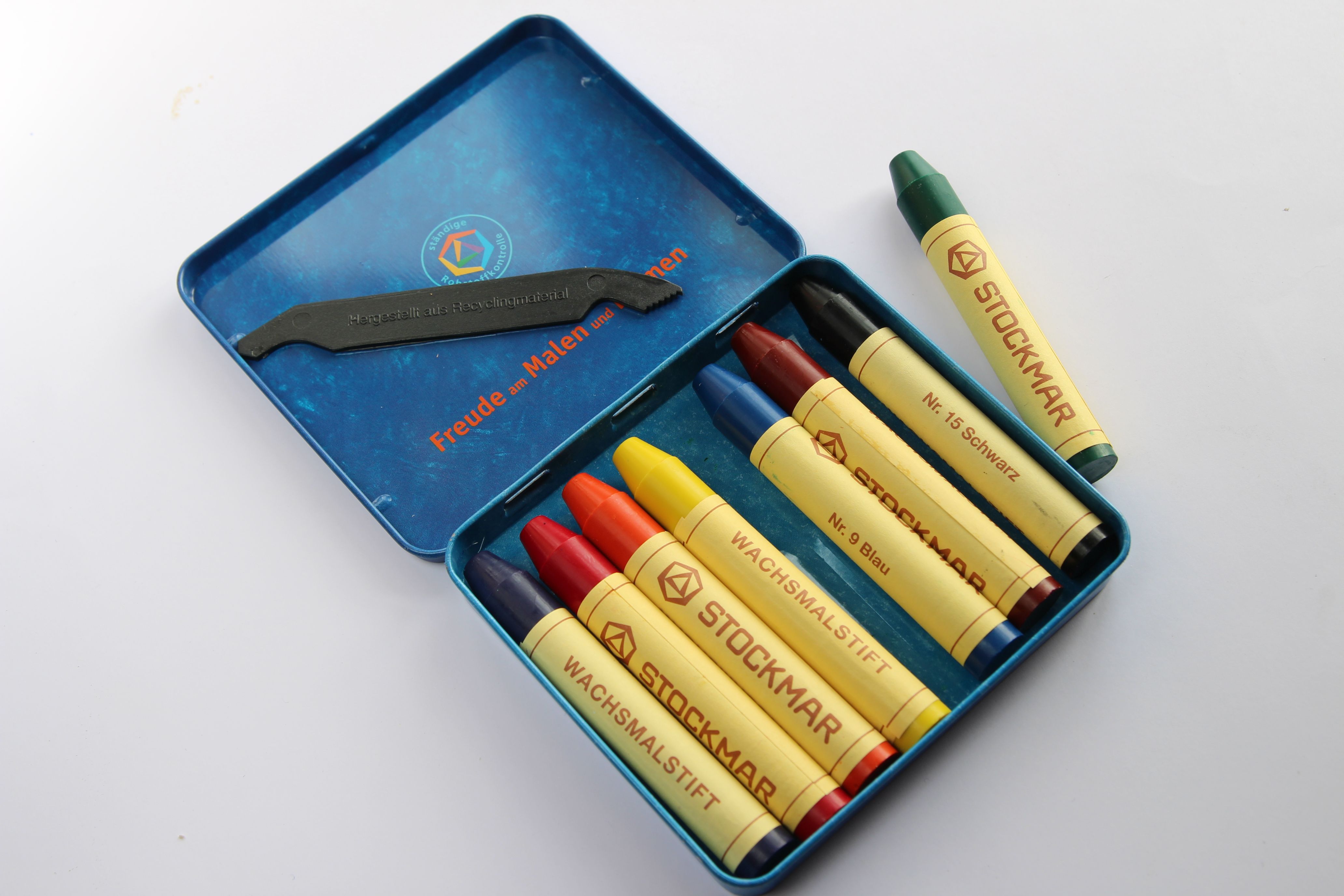 Stockmar : Crayons de cire à dessiner 8 couleurs